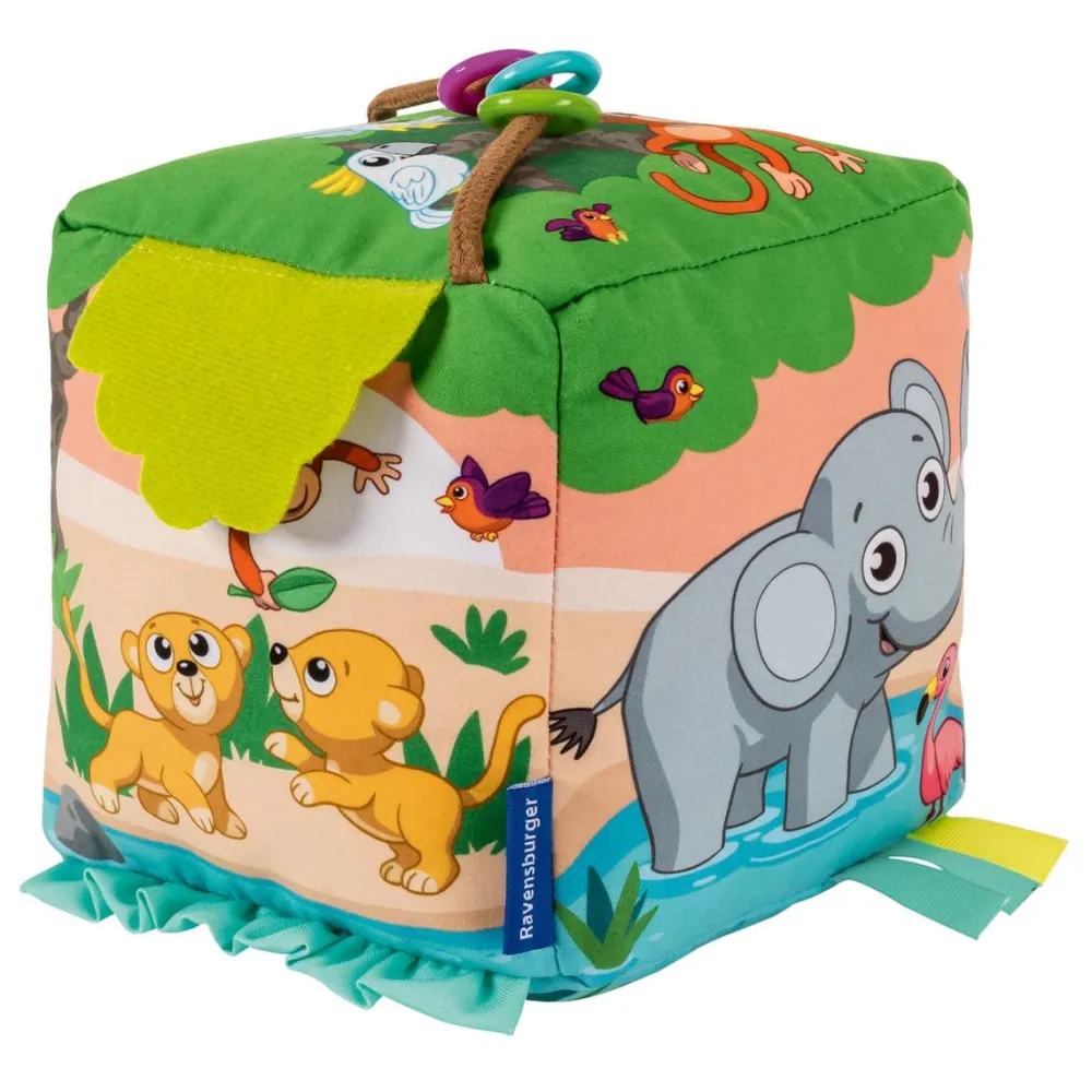Ravensburger Cube d'activité sonore les animaux sauvages Play+^ Hochets Et Jouets D'Activités