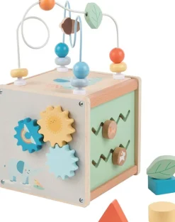 L'Atelier du bois Cube D'activités En Bois -^ Tapis, Portiques Et Tables D'Activités