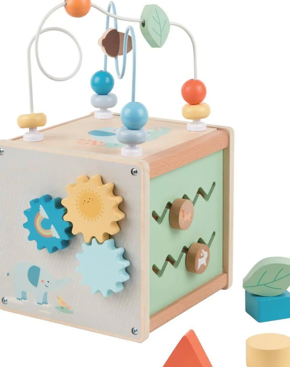 L'Atelier du bois Cube D'activités En Bois -^ Tapis, Portiques Et Tables D'Activités