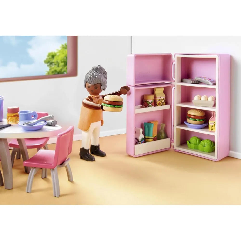 Playmobil Cuisine avec ilôt central My Life 71608^ La Ville, La Police Et Les Secours
