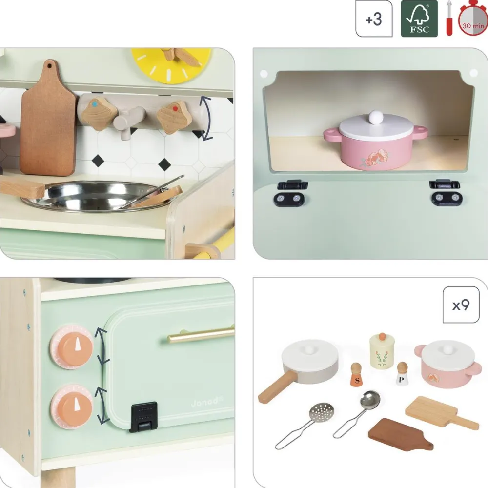 Janod Cuisine Kitchenette mamie Soleil^ Cuisines