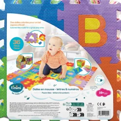 T'mimi Dalles mousse lettres et numéros^ Tapis, Portiques Et Tables D'Activités