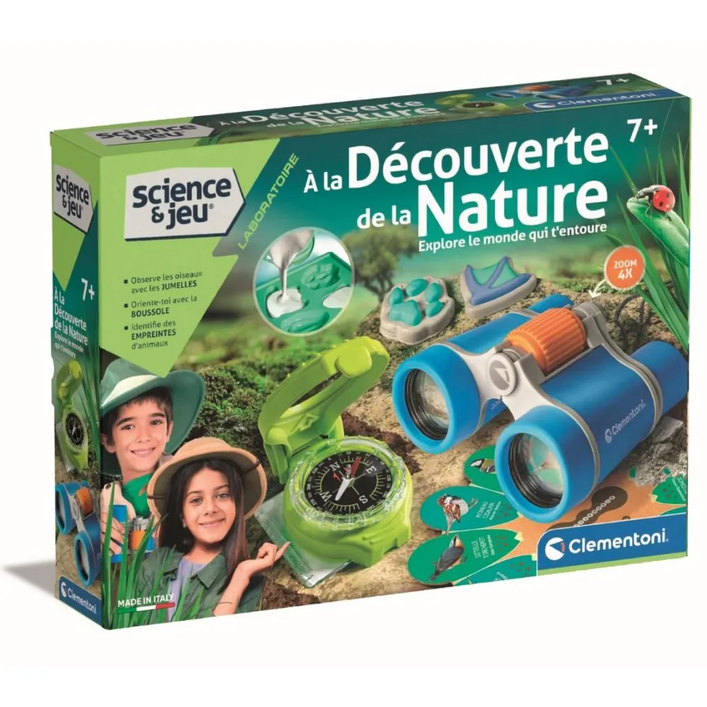 Clementoni Découverte de la nature - Science et Jeu^ Botanique Et Géologie