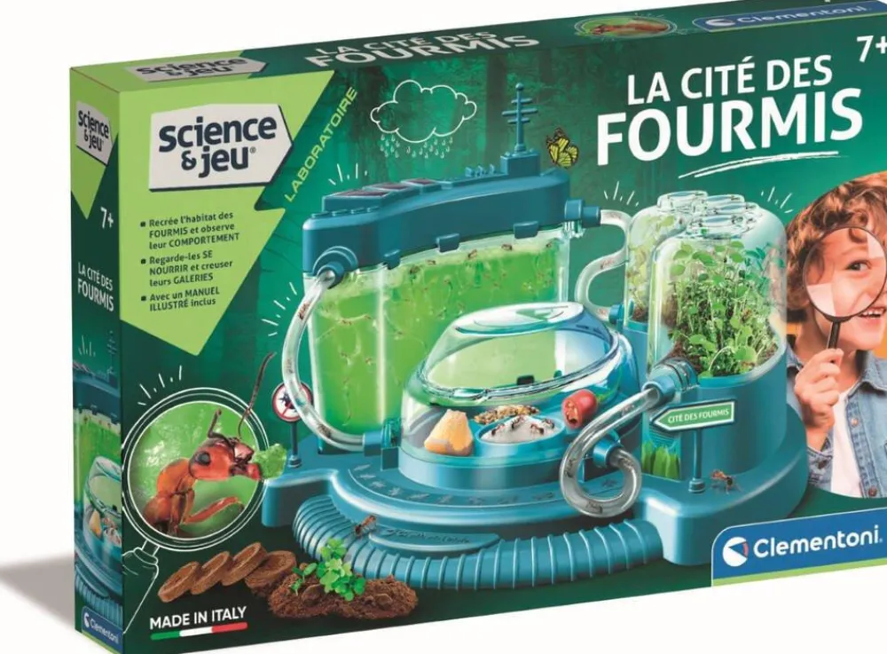Clementoni Découverte Du Monde Des Fourmis - Science Et Jeu^ Autres Jeux Scientifiques