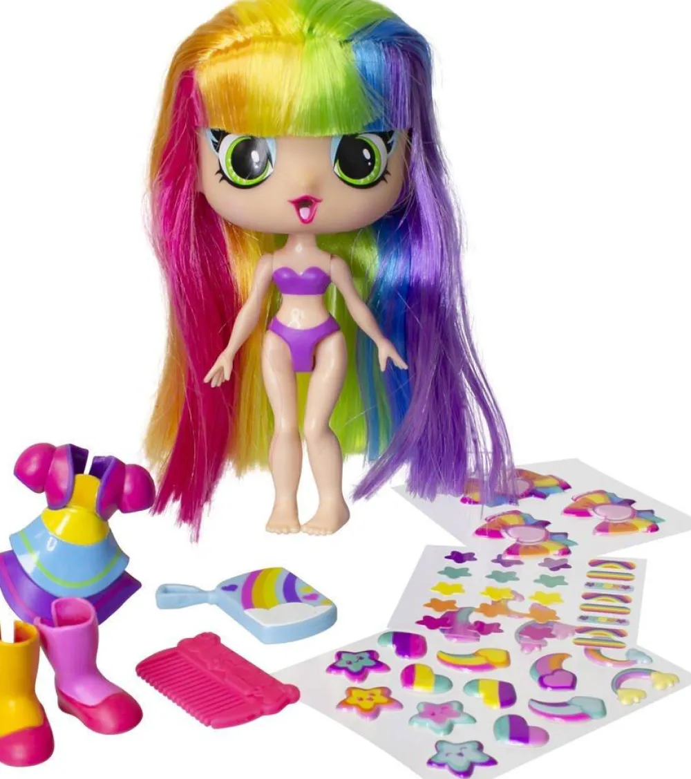 Lansay Decora Girlz - Mini Poupee Fashion A Personnaliser - Decora^ Poupées Mannequins