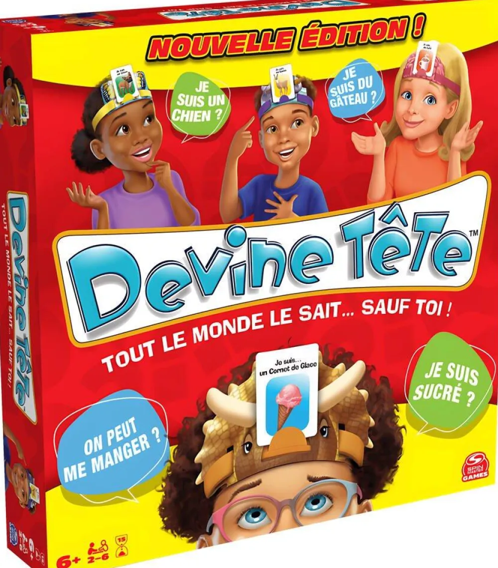 Spin Master Devine Tête Classique^ Jeux D'Ambiance