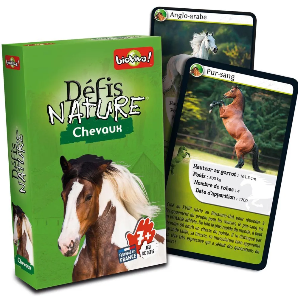Bioviva Défis Nature - Chevaux^ Jeux De Voyage|Quiz Et Devinettes