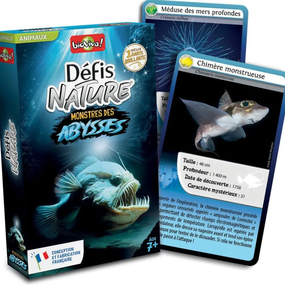 Bioviva Défis Nature Monstre des Abysses^ Quiz Et Devinettes