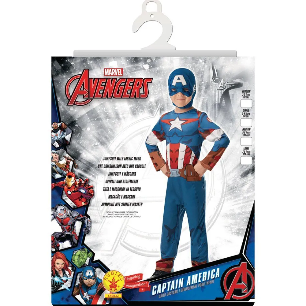 Rubies Déguisement Captain America Taille L^ Déguisements Personnages