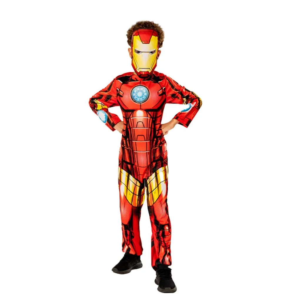Rubies Déguisement éco Iron Man taille M 5-6 ANS^ Déguisements Personnages