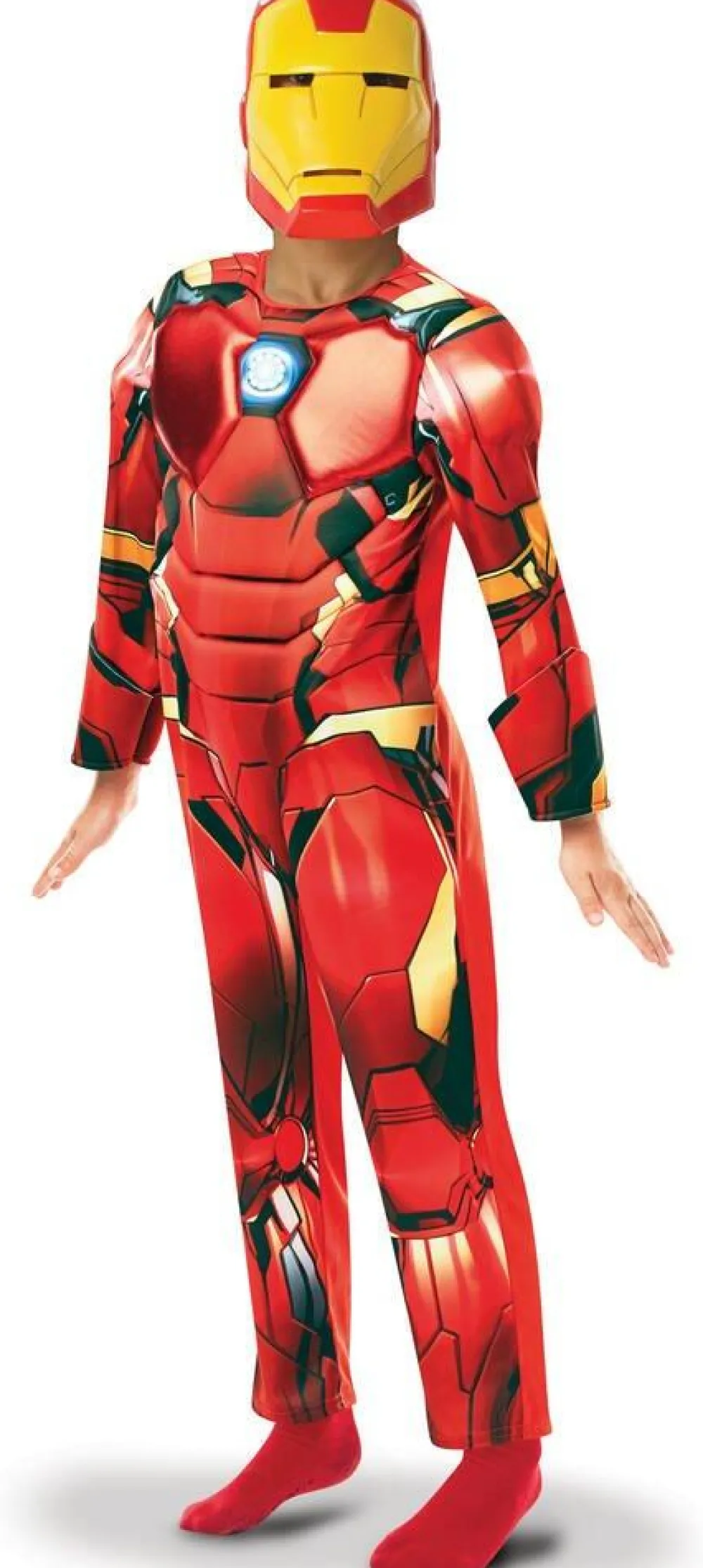 Rubies Déguisement Luxe Iron Man - Taille 5/6 ans^ Déguisements Personnages