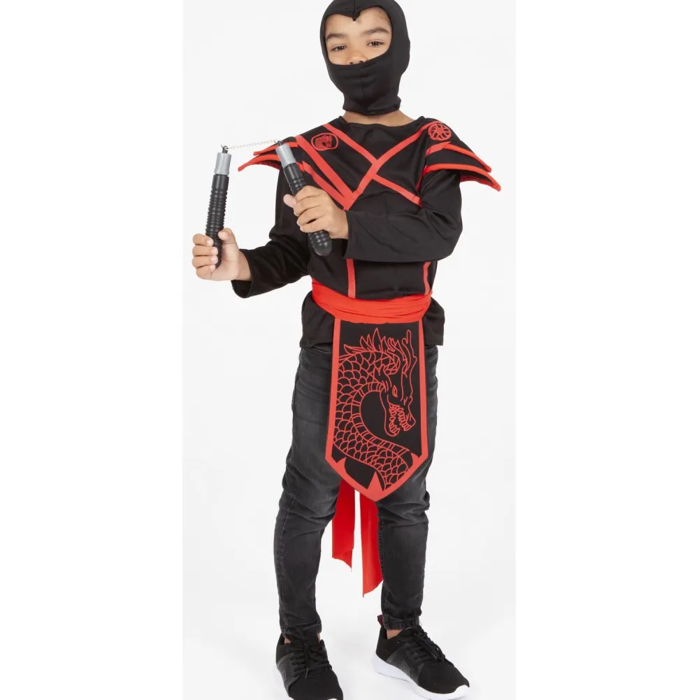 Rubies Déguisement Ninja avec accessoires 5-8 ans^ Déguisements Pirates Et Chevaliers