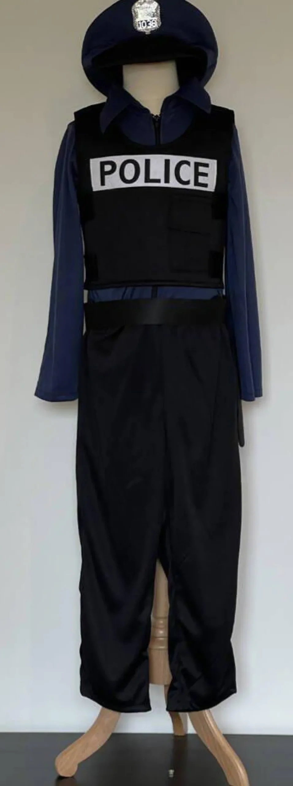 Déguisement Policier - Taille 8-10 Ans^ Déguisements Policiers Et Pompiers