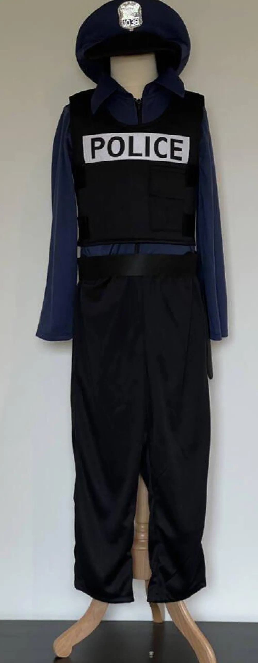 Déguisement Policier - Taille 3-4 Ans^ Déguisements Policiers Et Pompiers