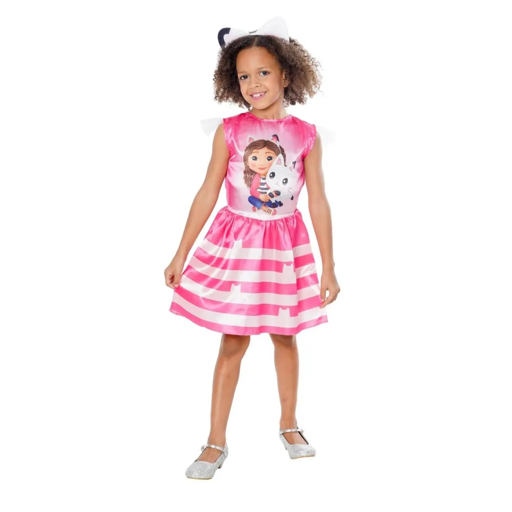 Rubies Déguisement robe et serre-tête Gabby 3/5 ans^ Déguisements Personnages