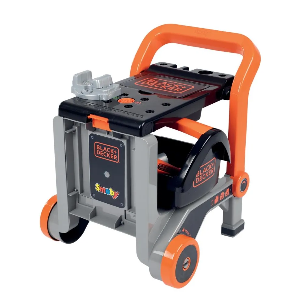 Smoby Diable 3 en 1 Black & Decker^ Bricolage