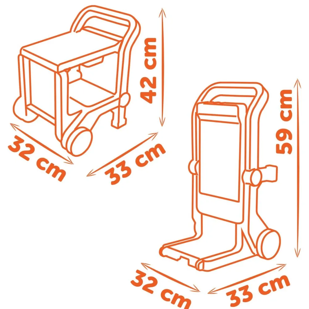 Smoby Diable 3 en 1 Black & Decker^ Bricolage