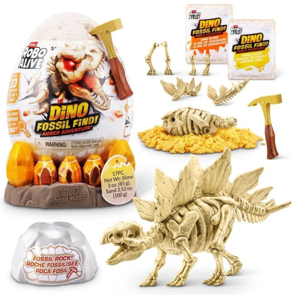 Zuru Dino Fossil Find! Robo alive^ Les Dinosaures Et La Préhistoire