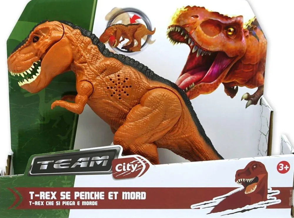 Varta Dinosaure T-Rex rugissant avec effets lumineux^ Les Dinosaures Et La Préhistoire