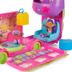 Spin Master Disco Bus Transformation - Gabby et la maison magique^ Mini-Univers