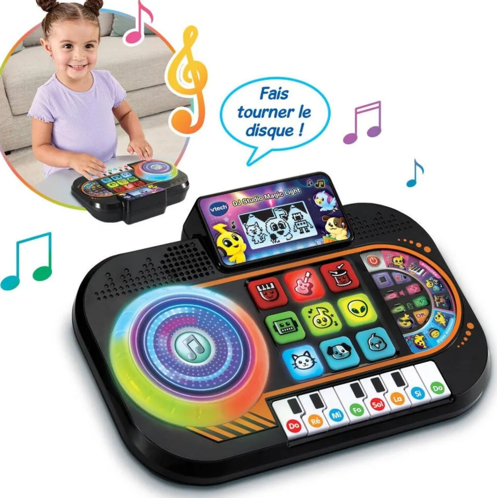 Varta DJ Studio Magic Light^ Karaoké, Lecteurs Cd Et Mp3 Et Casques