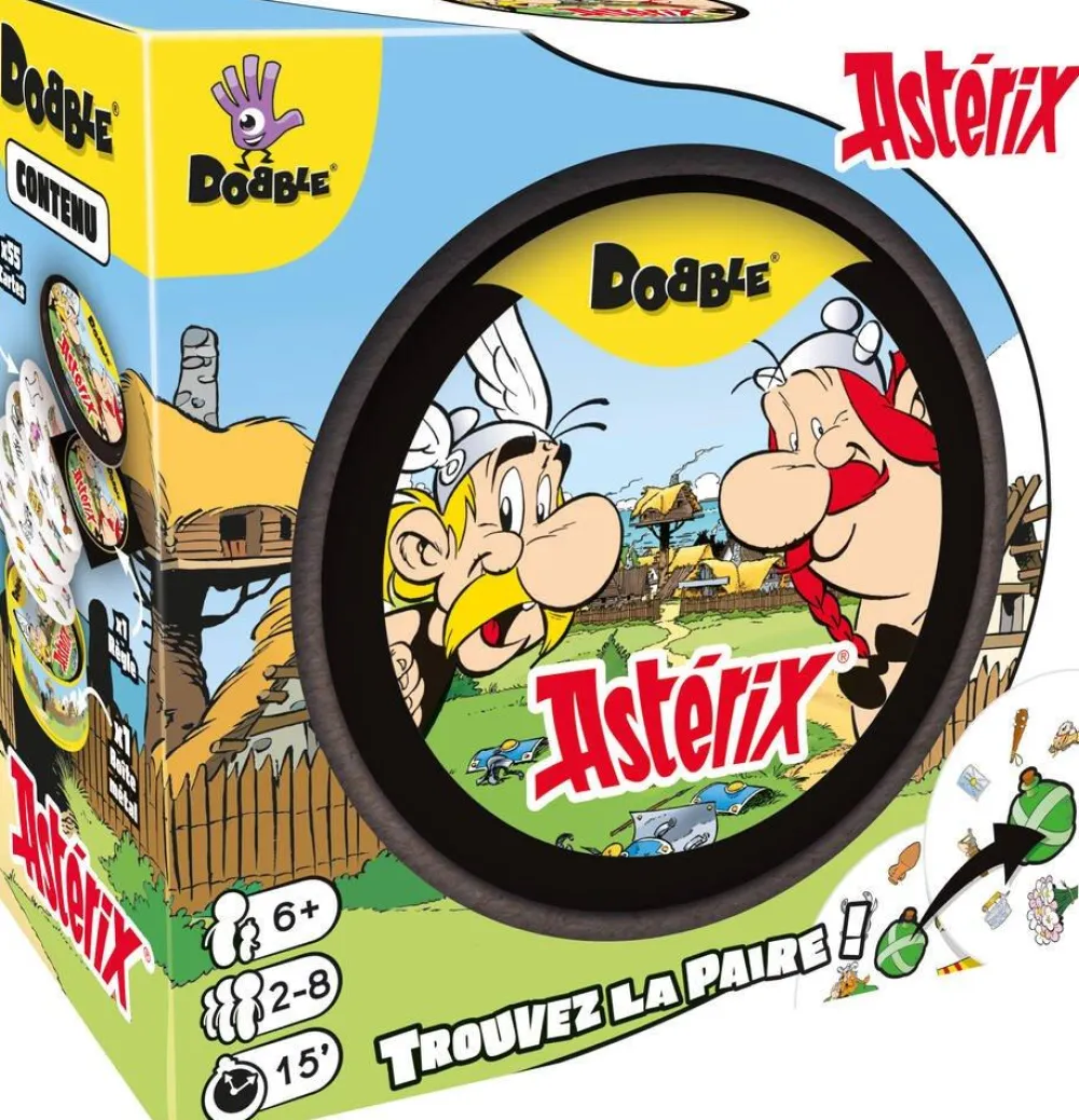 Asmodu00e9e Dobble Asterix - Asmodée^ Jeux D'Ambiance