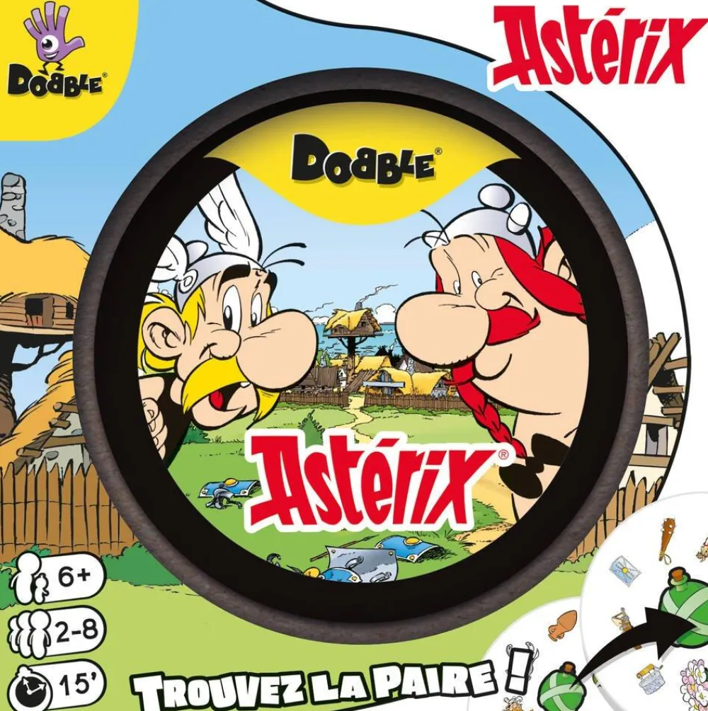 Asmodu00e9e Dobble Asterix - Asmodée^ Jeux D'Ambiance