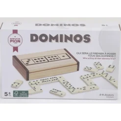 Nom d'un pion Dominos 28 Pièces^ Jeux Traditionnels Et Poker