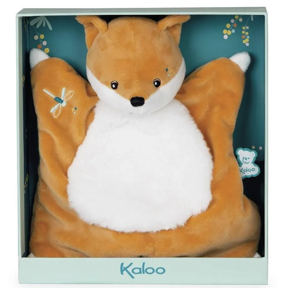 Kaloo Doudou Carré Renard Leonard 20cm^ Doudous