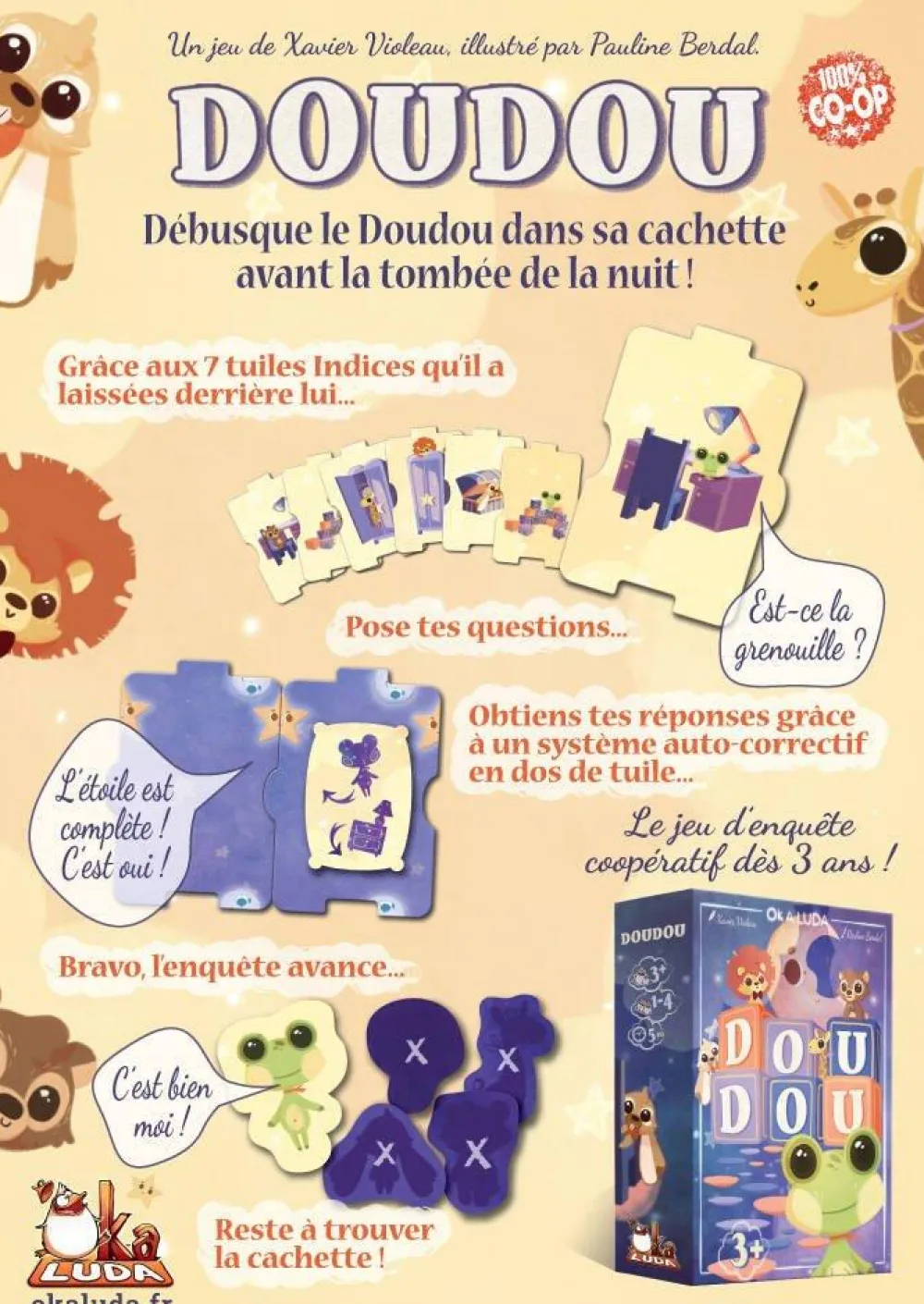 Gigamic Doudou Doux,, De^ Jeux De Stratégie Et De Réflexion