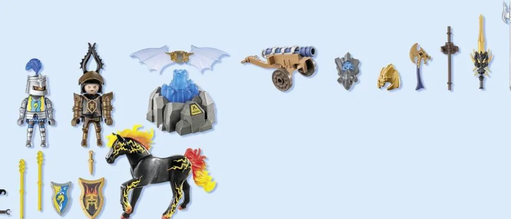 Playmobil Duel de chevaliers - Novelmore 71645^ Les Pirates, Chevaliers, Cowboys Et Indiens