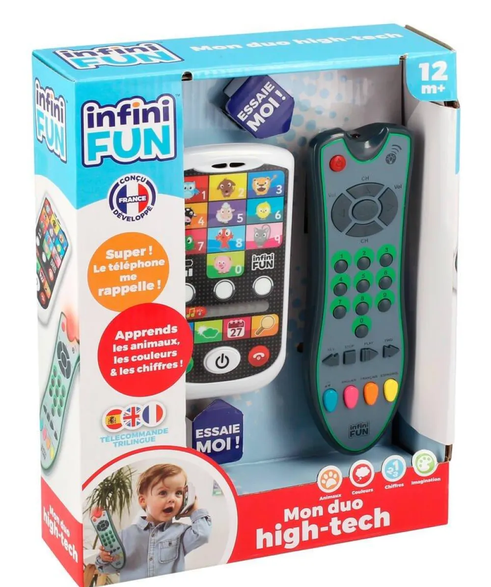 Varta Duo High Tech : Téléphone et Télécommande - Infini fun^ Jouets D'Éveil Électroniques