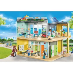 Playmobil Ecole aménagée City Life 71327^ La Ville, La Police Et Les Secours
