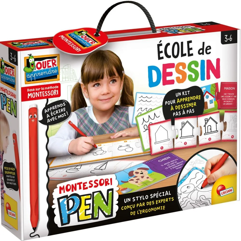 Lisciani Giochi Ecole de dessin - Montessori Pen^ Dessin