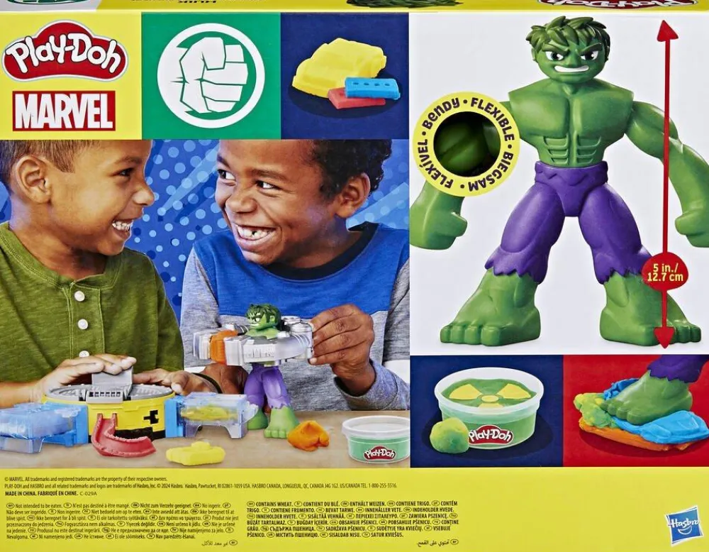 Play-Doh Ecrase tout Hulk Play Doh^ Modelage Et Moulage