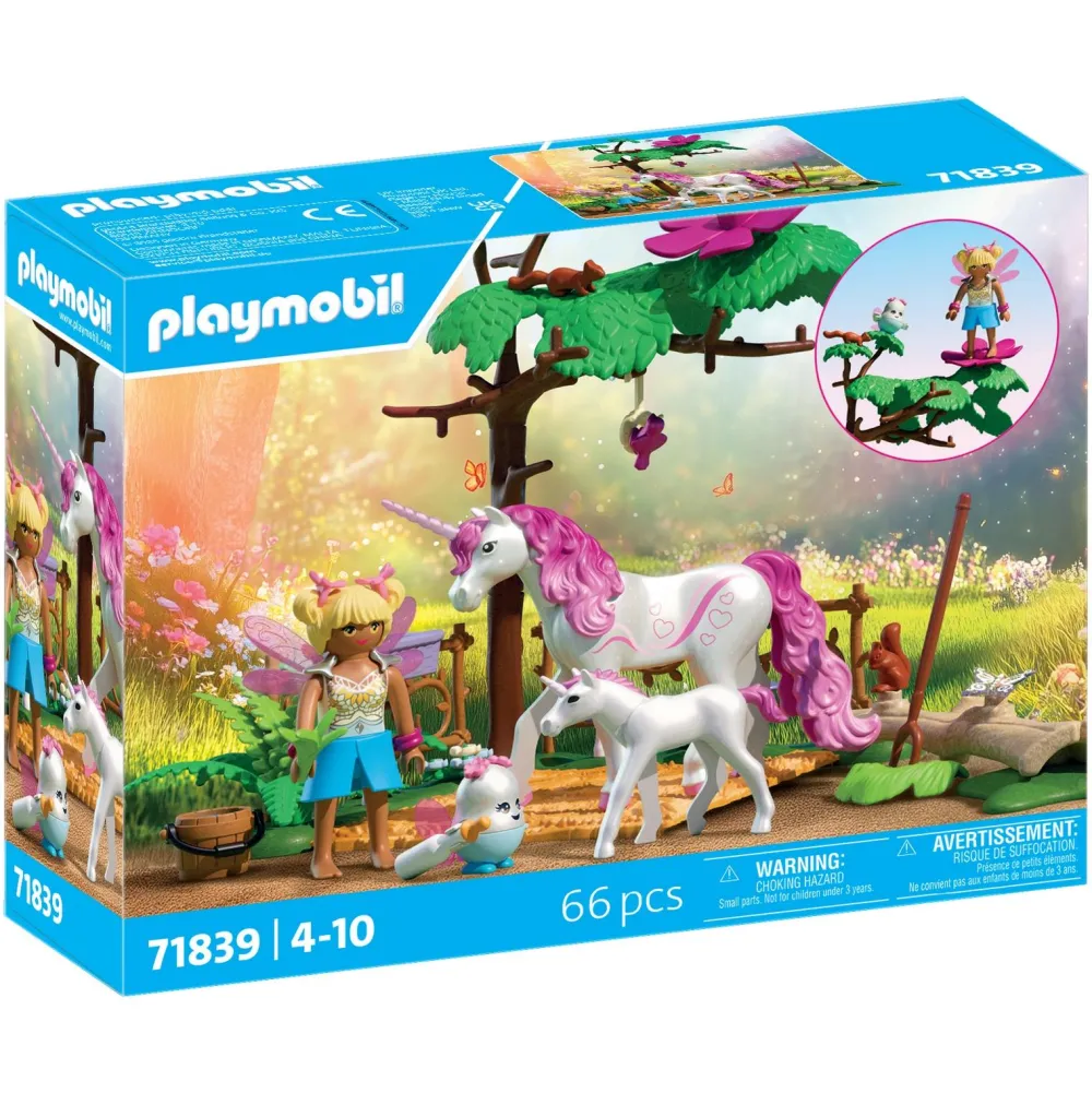 Playmobil Ecurie licorne magique : maman & poulain Magic Unicorn 71839^ Les Princesses Et Fées