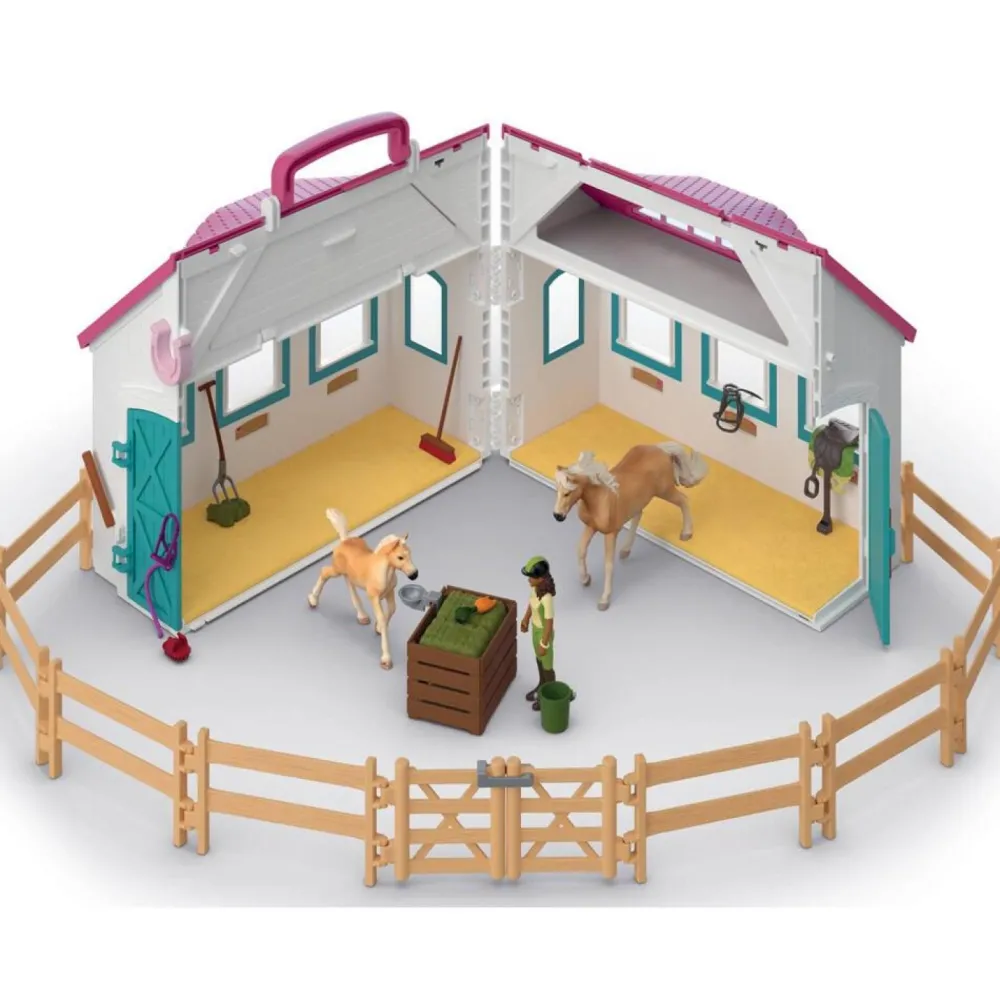 Schleich Ecurie transportable Horse Club^ La Ferme Et L'Univers Agricole