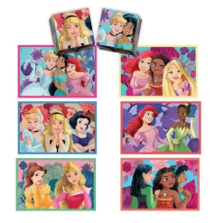 Clementoni Edukit 4 en 1 Disney Princesse^Enfant Puzzles Bébés Et Enfants