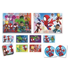 Clementoni Edukit 4 en 1 Spidey^Enfant Puzzles Bébés Et Enfants