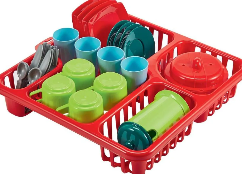 COM' les vrais Egouttoir garni^ Dinette Et Accessoires