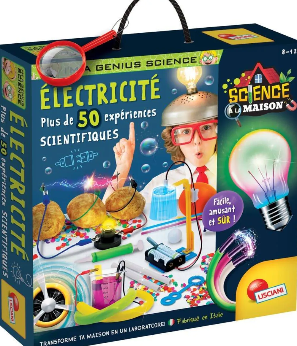 Lisciani Giochi Electricité : 50 Expériences À La Maison^ Autres Jeux Scientifiques