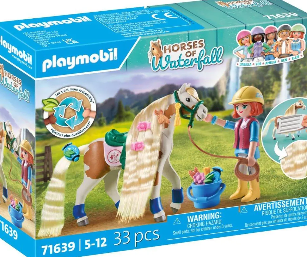 Playmobil Ellie avec cheval - Horses of the Waterfall 71639^ Les Animaux