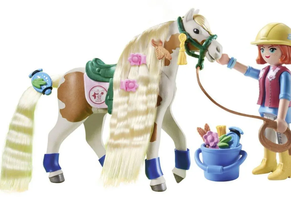 Playmobil Ellie avec cheval - Horses of the Waterfall 71639^ Les Animaux