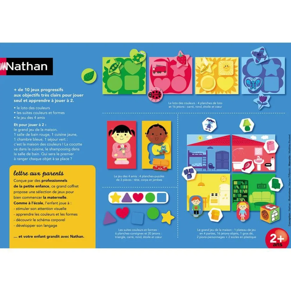 Nathan En route vers la maternelle^ Jeux D'Apprentissage