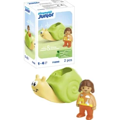 Playmobil Enfant avec escargot Junior 71699^ La Ville, La Police Et Les Secours