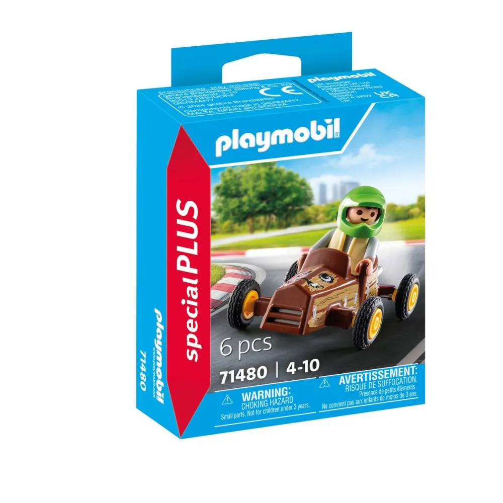 Playmobil Enfant avec voiture de karting Special Plus 71480^ Le Sport, Les Loisirs Et Les Vacances