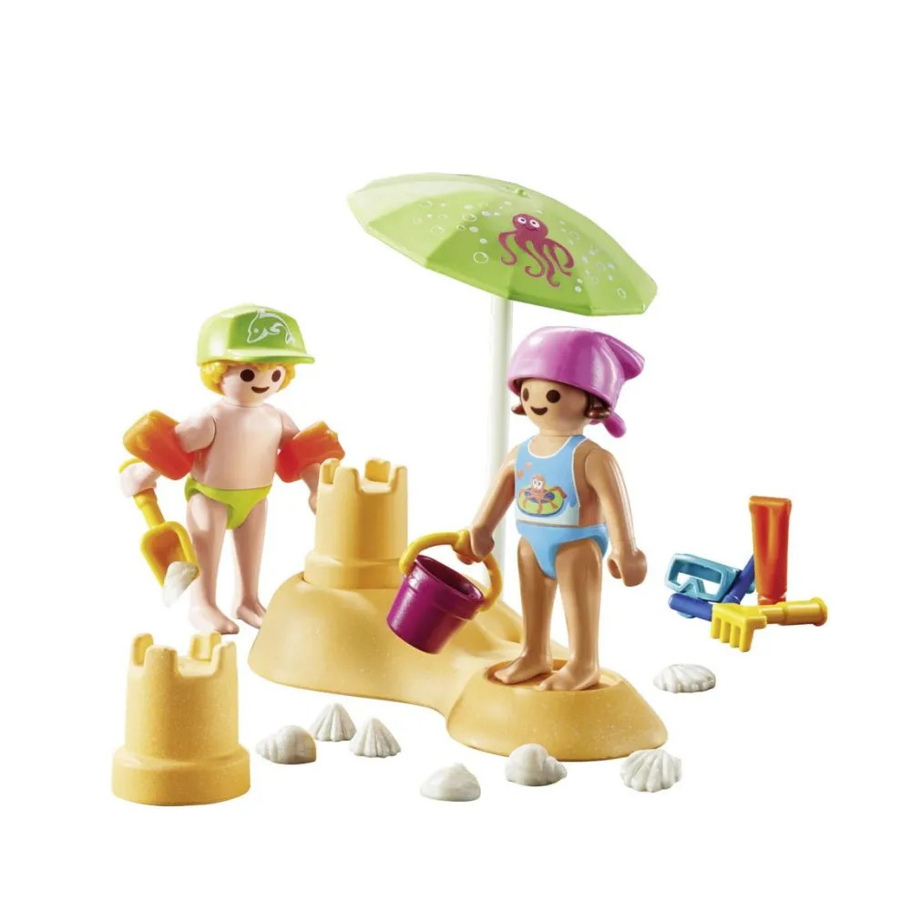 Playmobil Enfants avec jouets de plage Special Plus 71581^ Le Sport, Les Loisirs Et Les Vacances