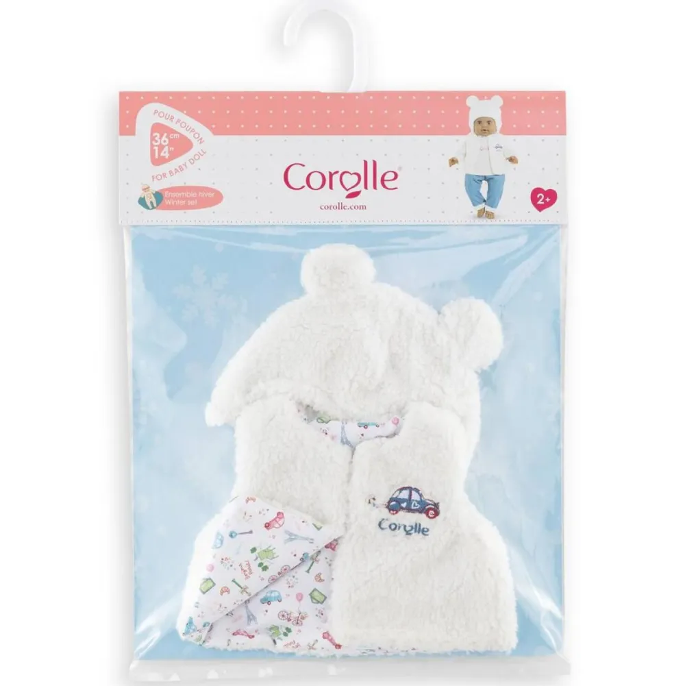 Corolle Ensemble hiver un Week-end à Paris - Mon grand poupon 36 cm^ Vêtements Pour Poupons Et Poupées