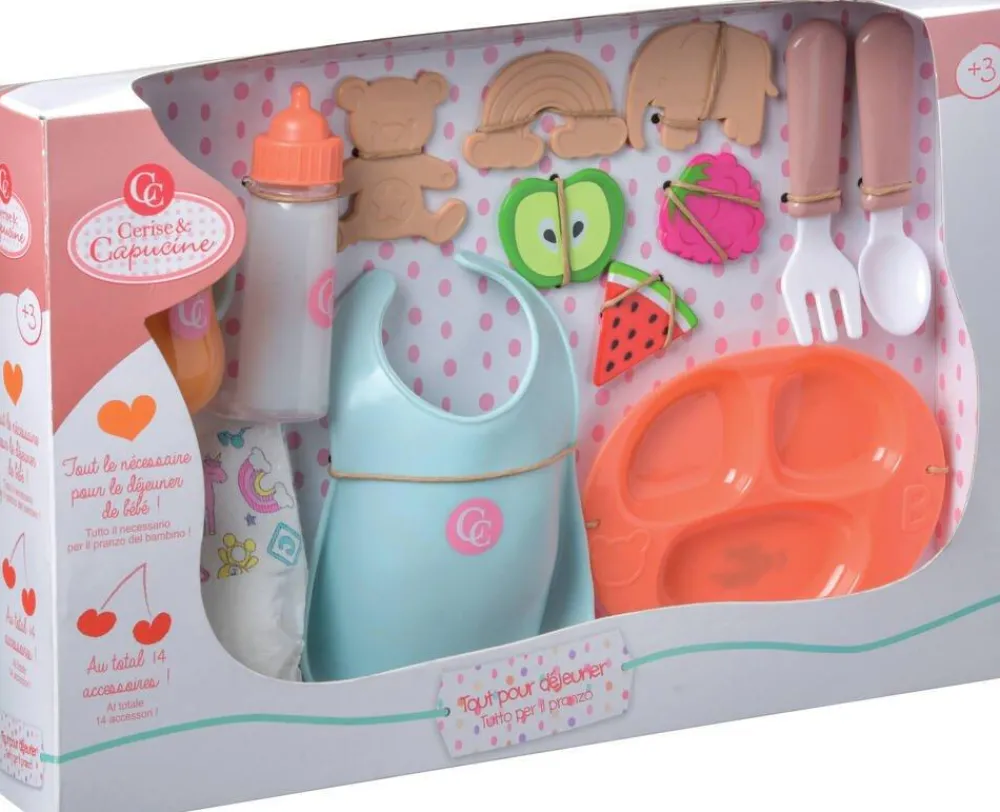 Cerise & Capucine Ensemble Petit Déjeuner 3 Ans^ Accessoires De Soin
