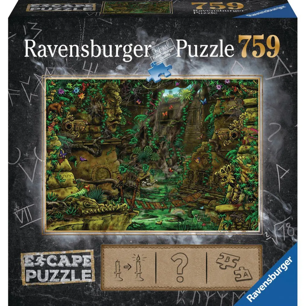Ravensburger Escape puzzle 759 pièces - Temple Ankor Wat^ Puzzles De 500 À 999 Pièces